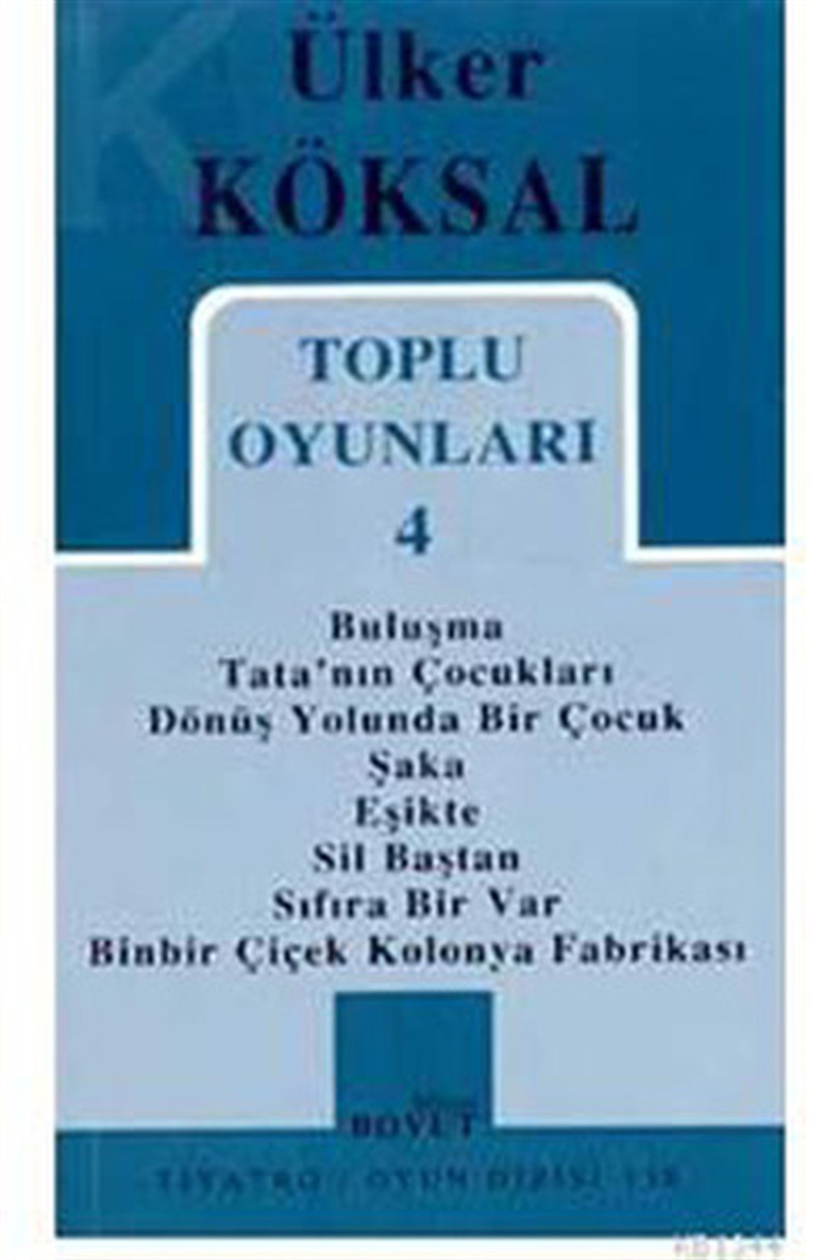 Toplu Oyunları-4  Ülker Köksal