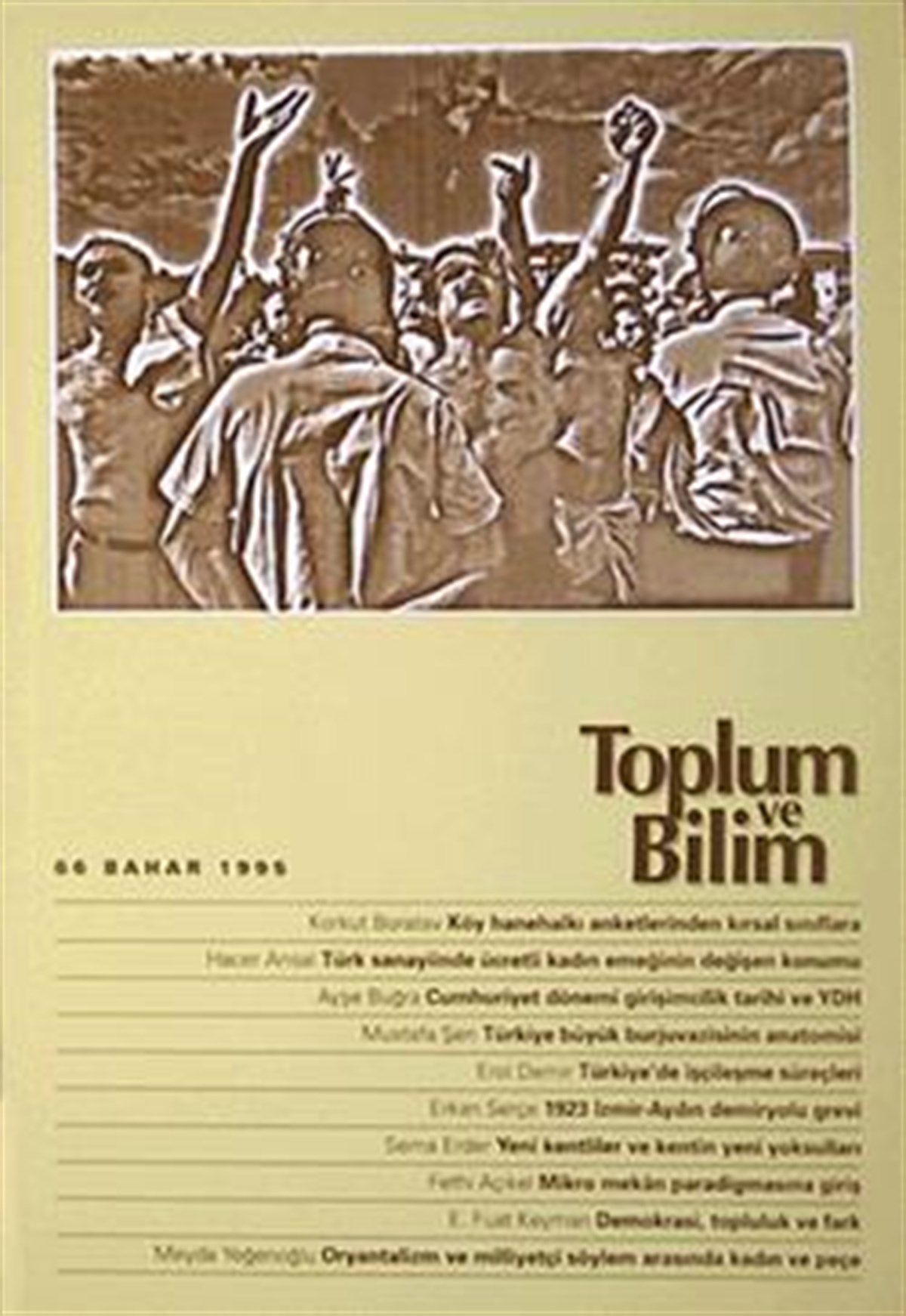 Toplum ve Bilim Sayı : 066