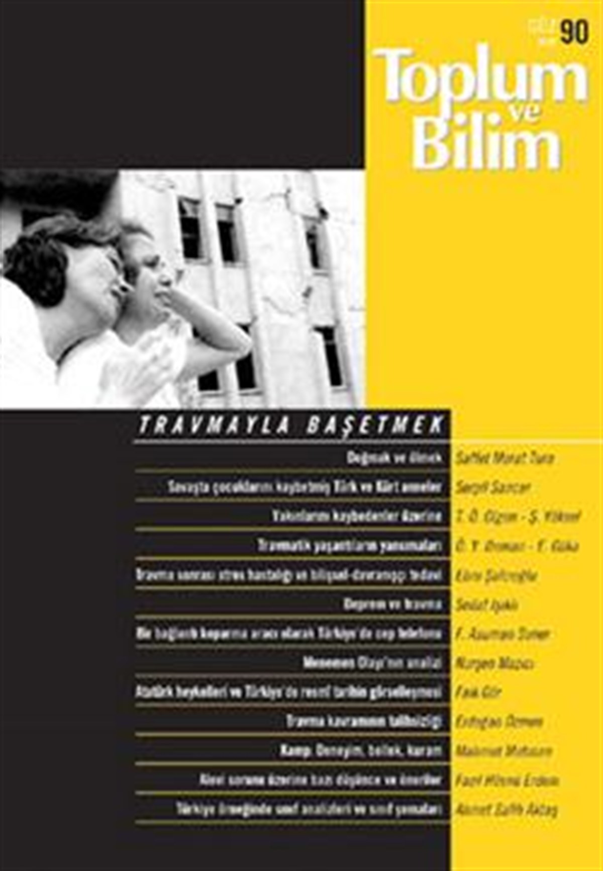 Toplum ve Bilim Sayı : 090