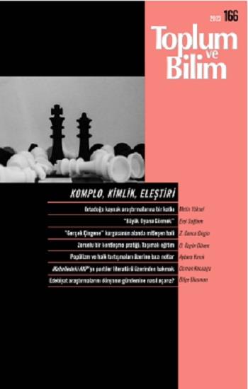 Toplum ve Bilim Sayı:166