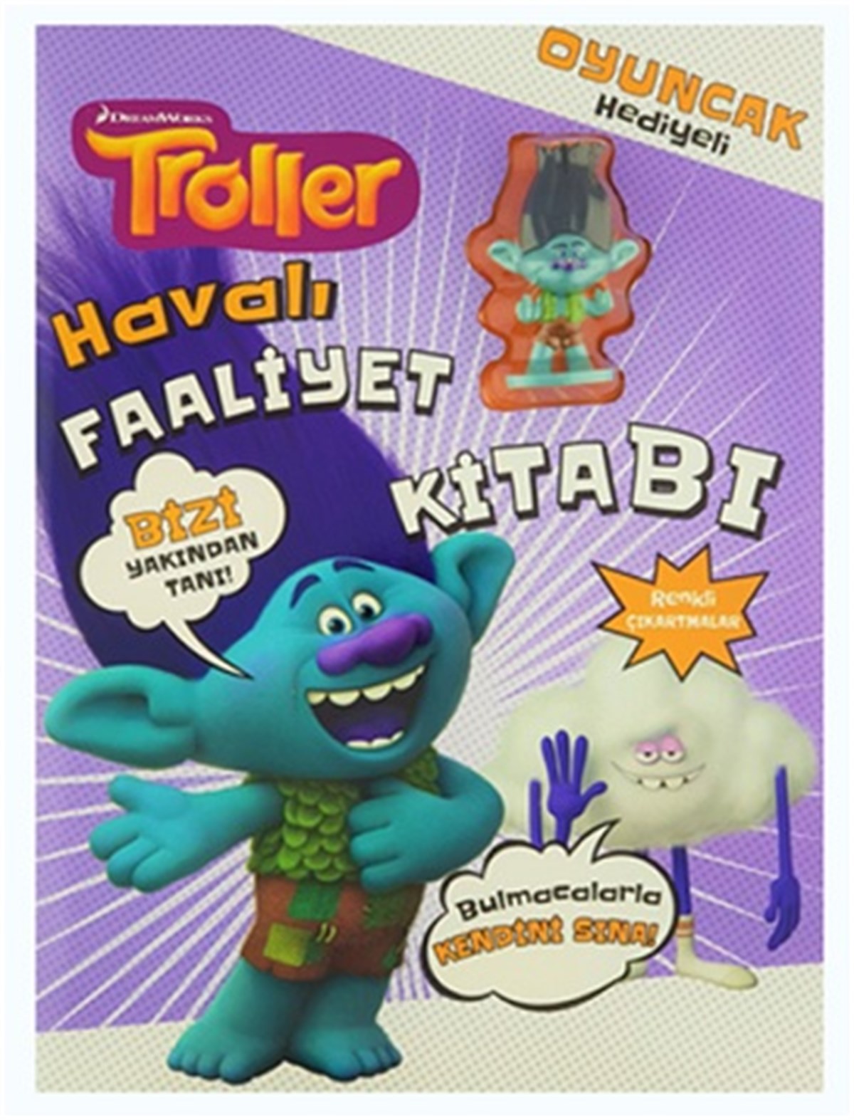 Trolller Havalı Faaliyet Kitabı - Oyuncak Hediyeli