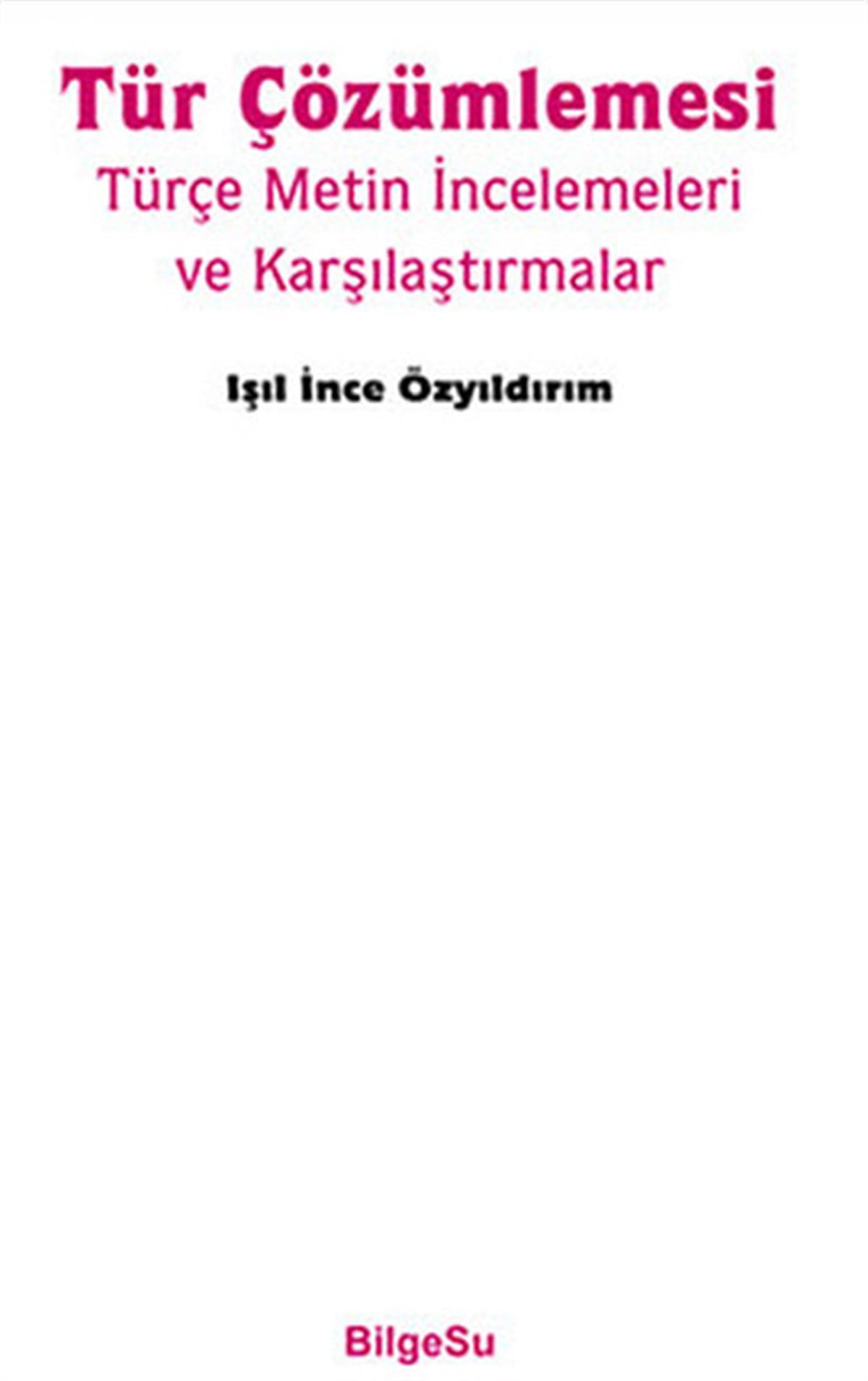 Tür Çözümlemesi