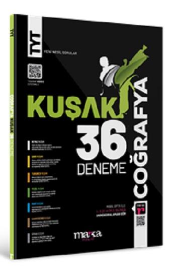 TYT Coğrafya 36 Kuşak Deneme Tamamı Video Çözümlü (Ciltli)