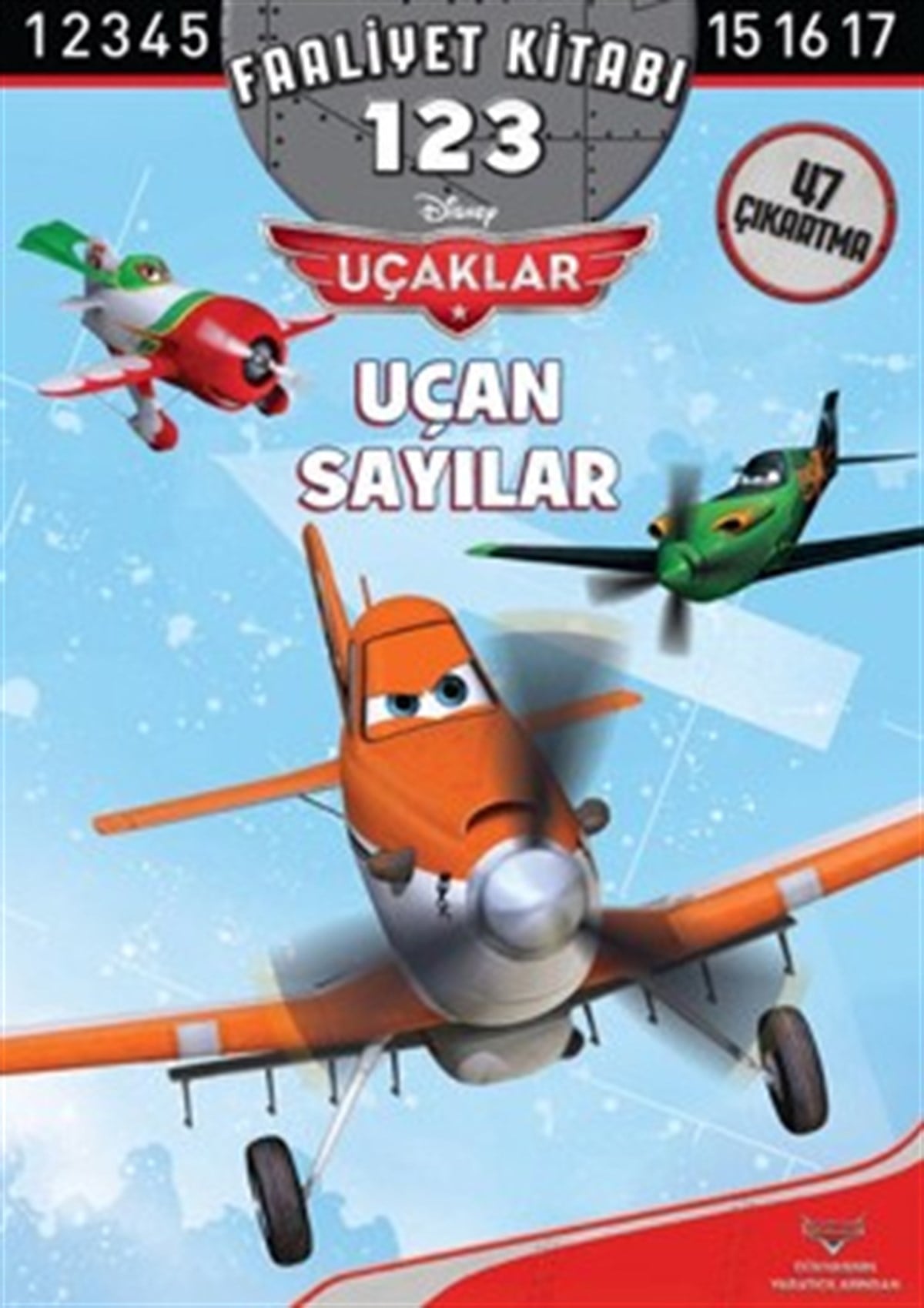 Uçan Sayılar Faaliyet Kitabı 123 - Uçaklar