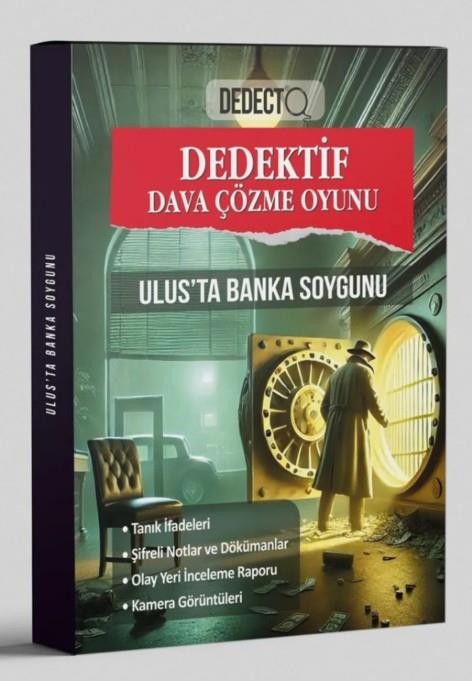 Ulus'ta Banka Soygunu - Dedektif Oyunu , Kolektif , Leopar Yayınları , 2417219673372 ,
