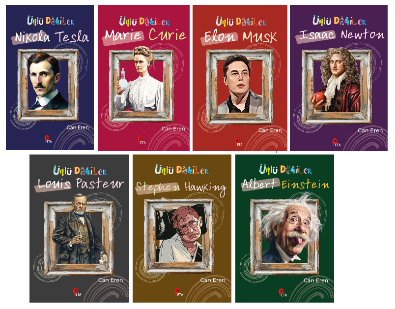 Ünlü Dâhiler Seti (7 Kitap)