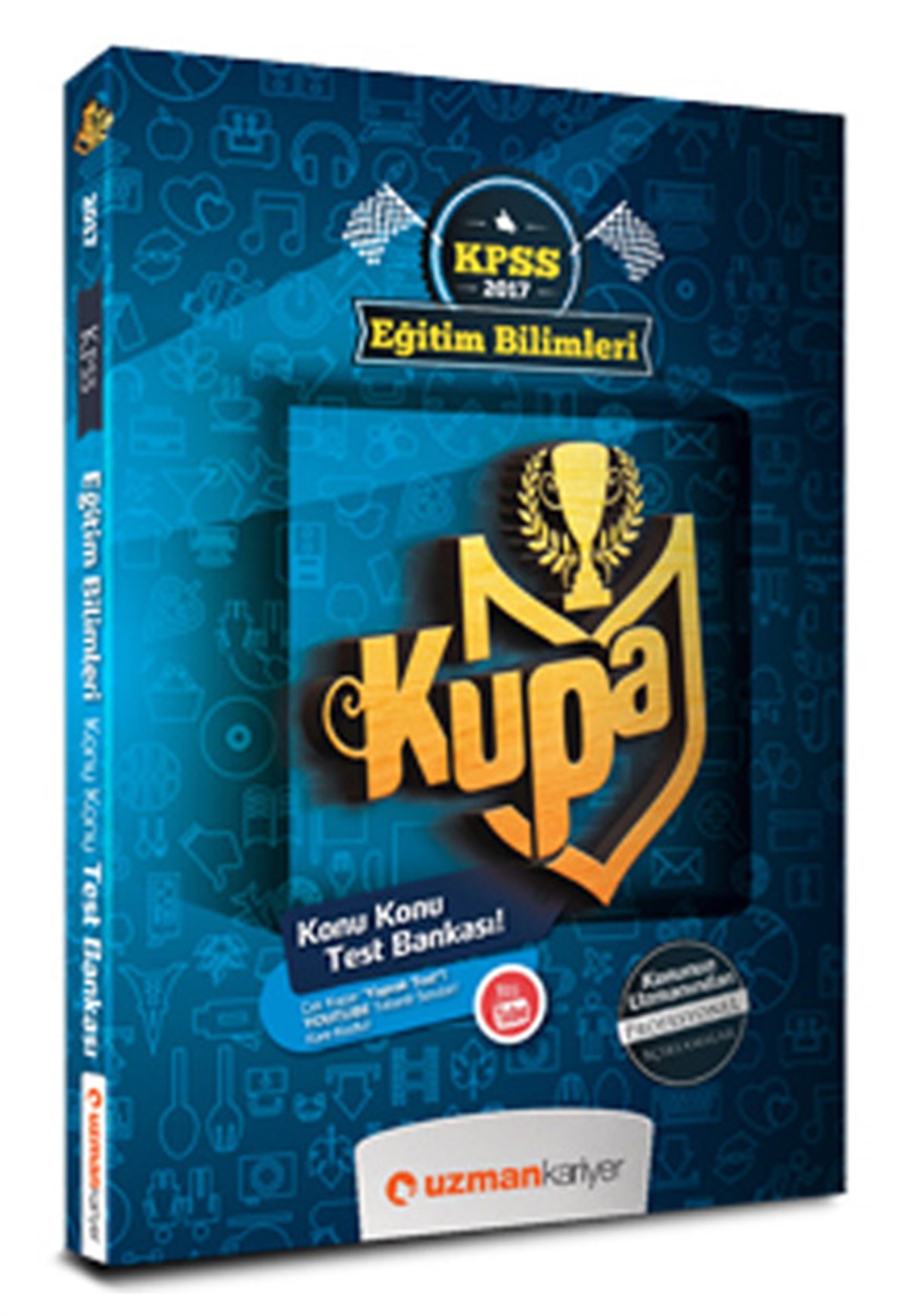 Uzman Kariyer 2017 KPSS Kupa Eğitim Bilimleri Konu Konu Test Bankası