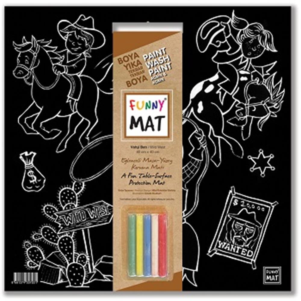 Vahşi Batı (Tebeşirli - Siyah)