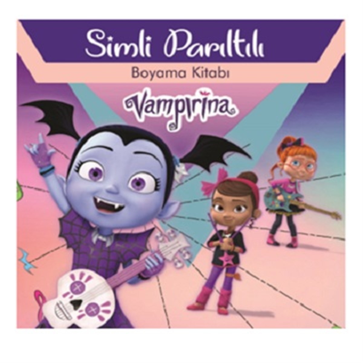Vampirina - Simli Parıltılı Boyama Kitabı