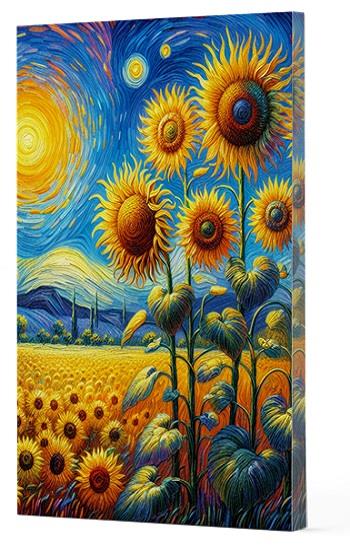 Van Gogh 4 Ayçiçekleri  - Defter
