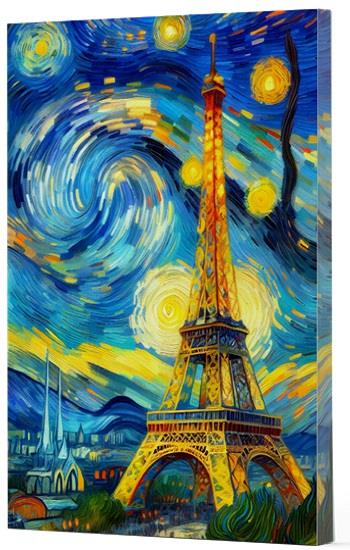 Van Gogh 9 Eyfel Kulesi  - Defter
