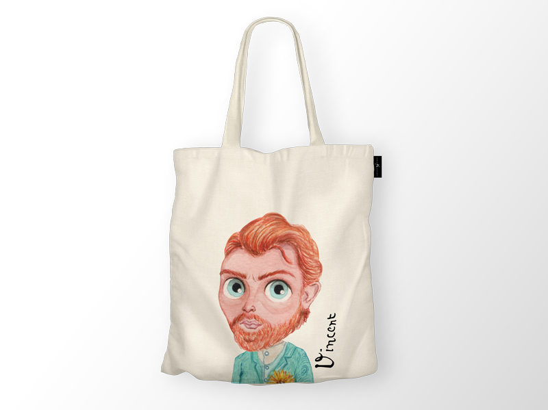 Vincent Van Gogh Bez Çanta , Kıvırcık Senyorita , Kıvırcık Senyorita , 2433215371227 ,
