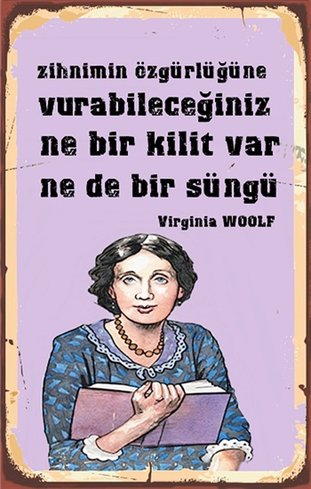 VİRGİNİA WOOLF - POSTER
