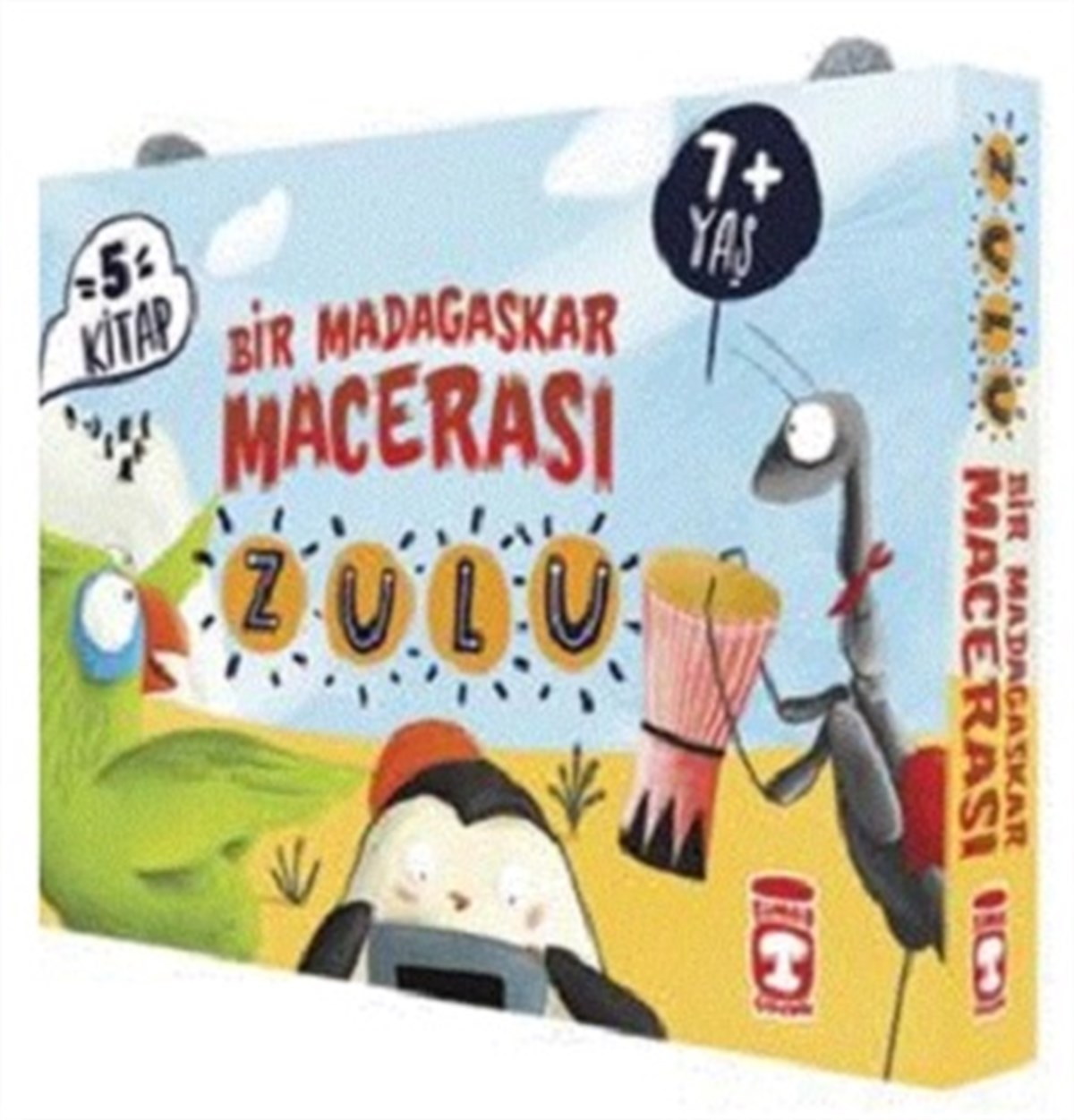 Zulu ile Bir Madagaskar Macerası - Set (5 Kitap)