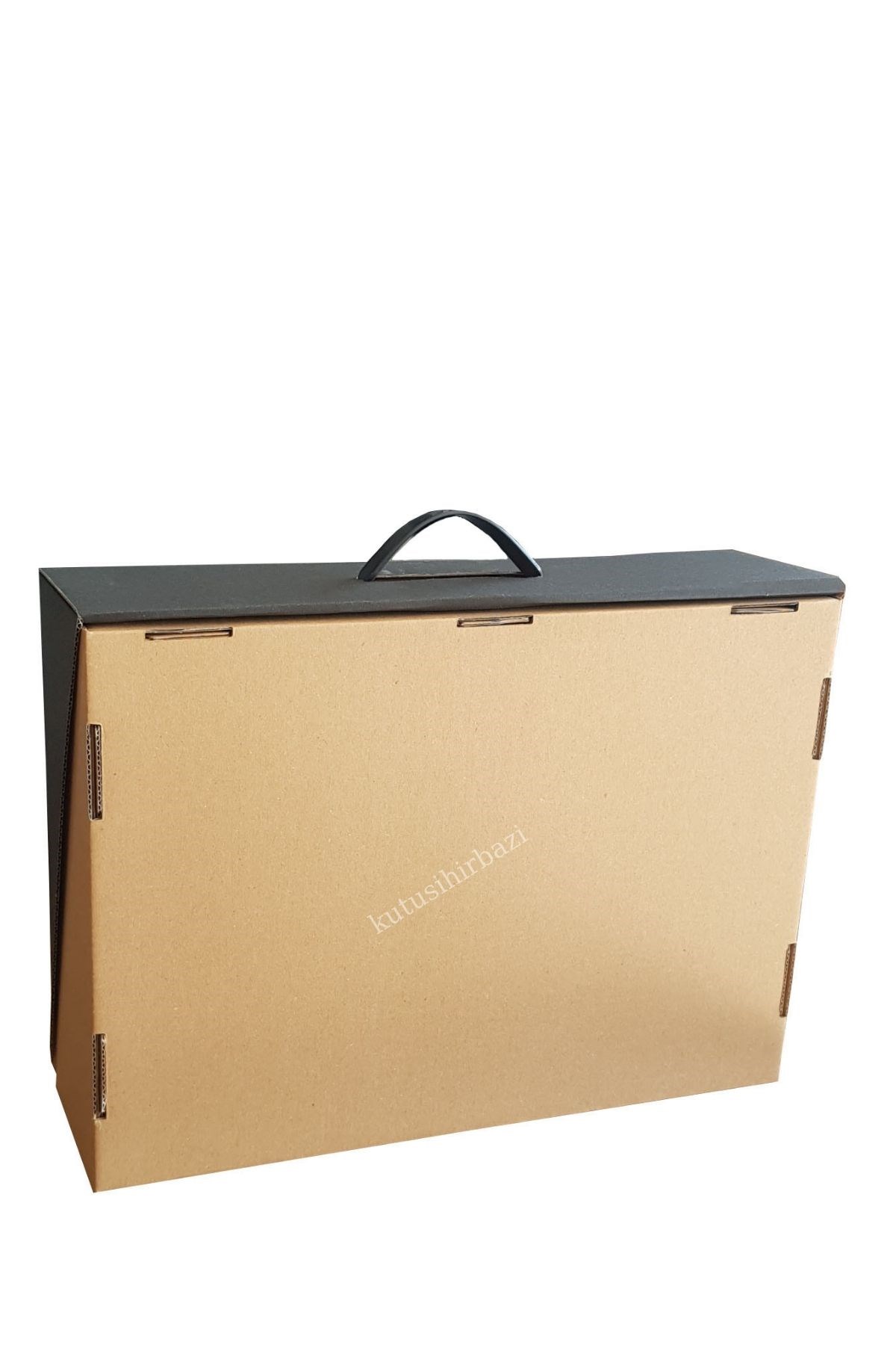 35x25x10 TUTMA SAPLI SİYAH DESEN ÇANTA MODEL