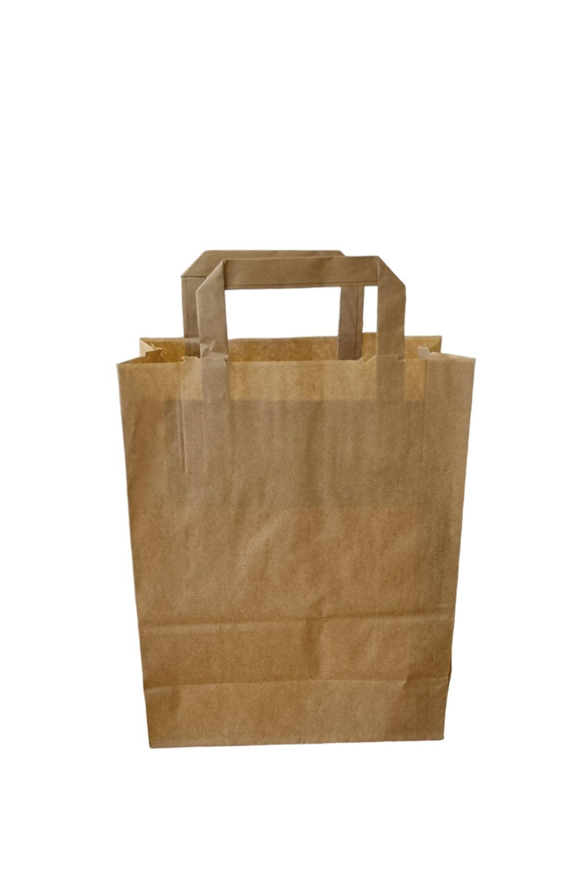FLAT SAPLI 22x11x28 KRAFT ÇANTA