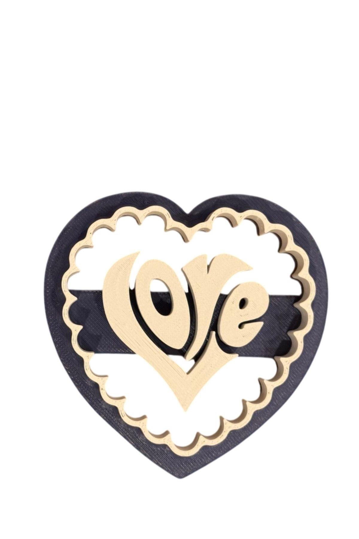 KALP LOVE KURABİYE KALIBI