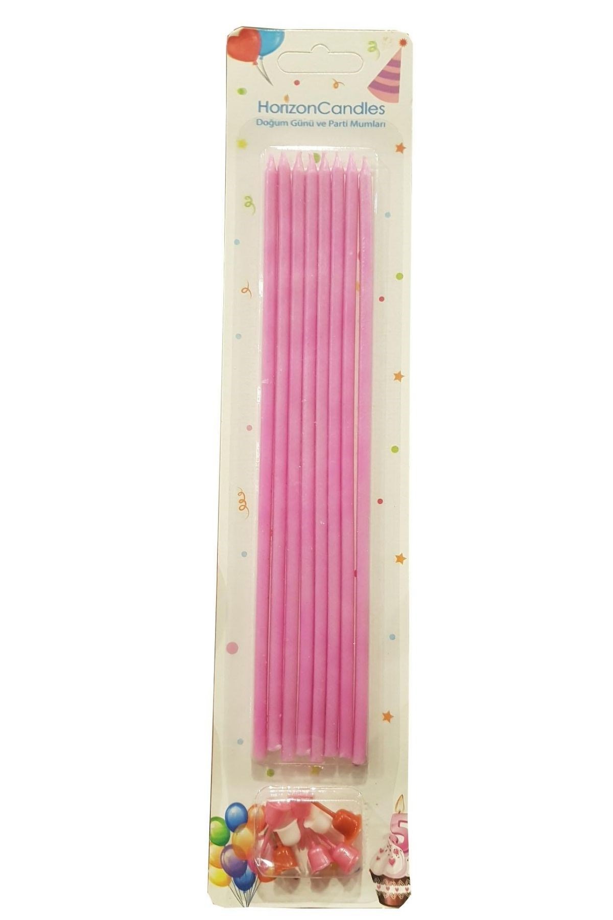 SİLİNDİR PASTA MUMU 20 CM