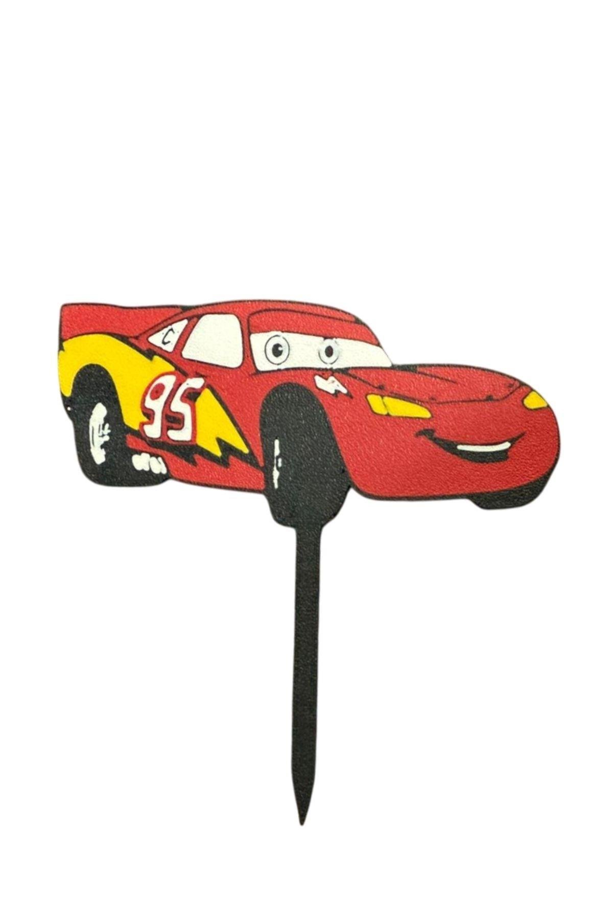ŞİMŞEK MCQUEEN  PASTA SÜSÜ