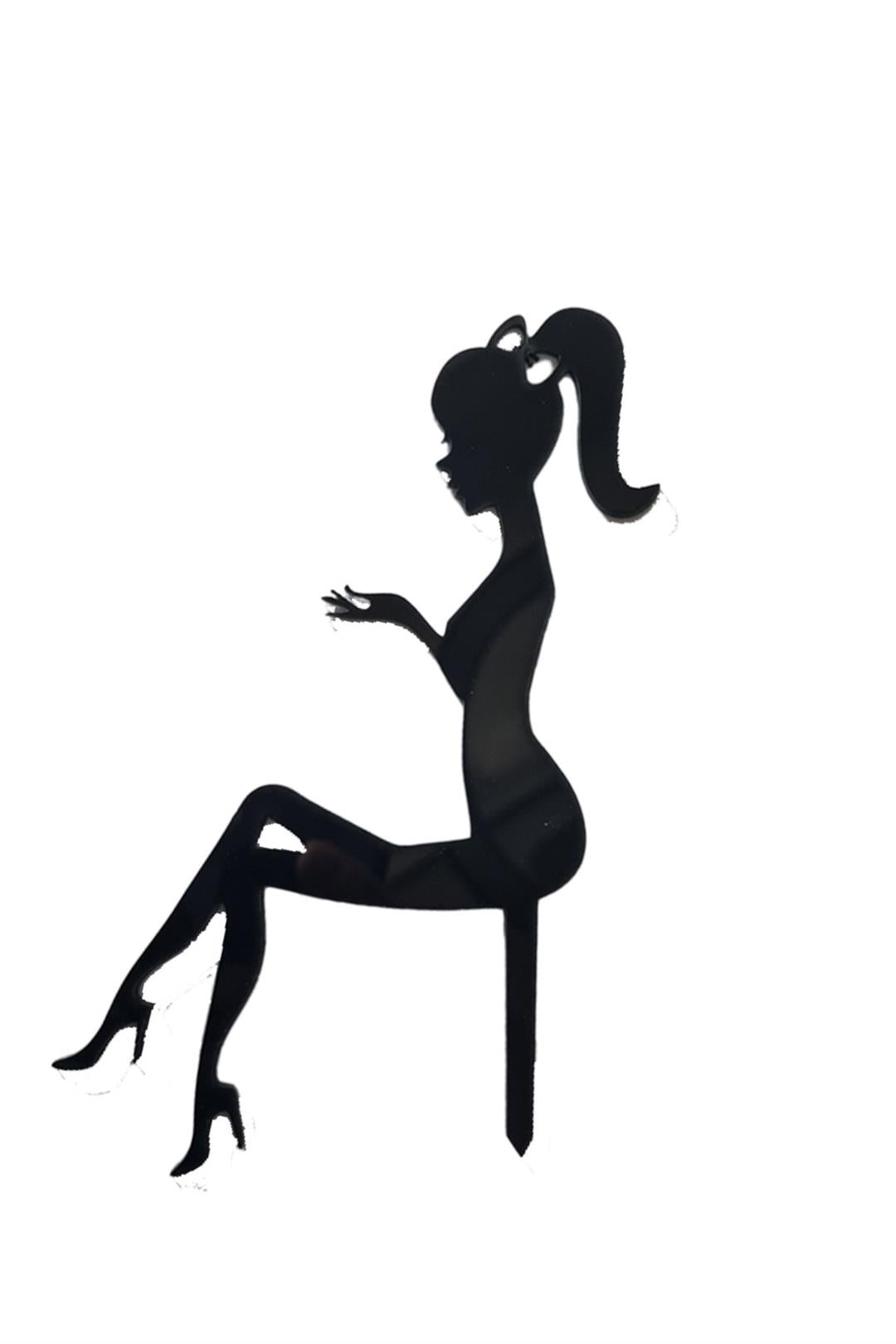 SİYAH KADIN PLEKSİ