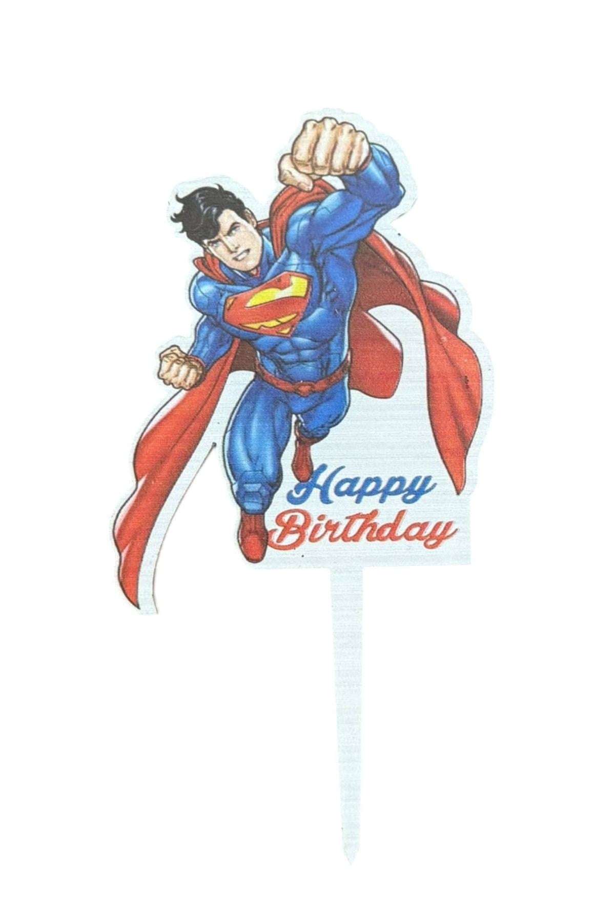 SUPERMAN PASTA SÜSÜ RENKLİ