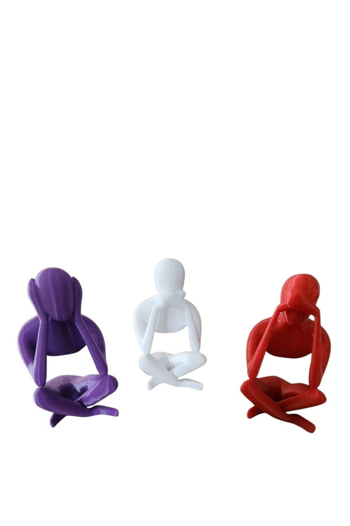 TRİO 3'LÜ FİGÜR