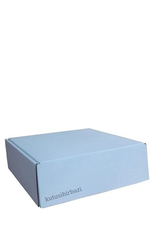25x25x8 BEYAZ KAPAKLI KUTU