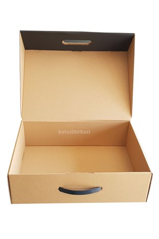 35x25x10 TUTMA SAPLI SİYAH DESEN ÇANTA MODEL