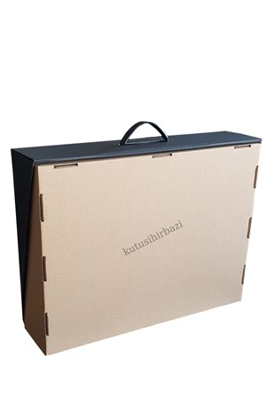 40x30x10 TUTMA SAPLI SİYAH DESEN ÇANTA MODEL