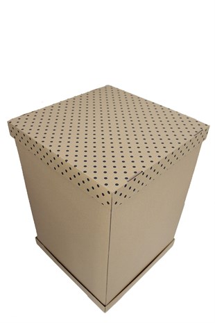 40x40x57 YÜKSELTİCİLİ PASTA KUTUSU