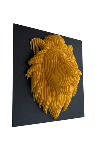 ASLAN KATMANLI DEKOR