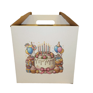 BASKILI KULPLU PENCERELİ 25x25x25