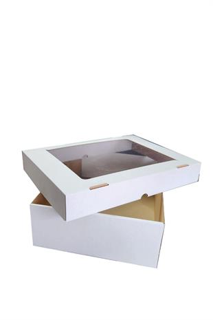 BEYAZ 35x25x10 PENCERELİ KUTU