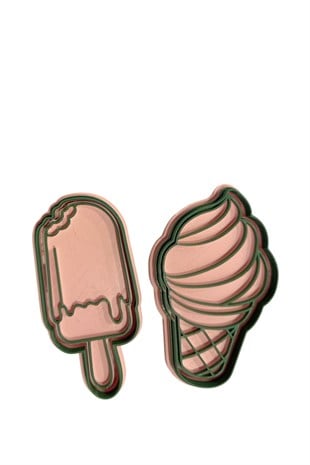 DONDURMA KURABİYE KALIBI 2'Lİ SET