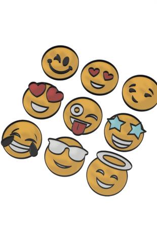 EMOJİ 9 LU SET KURABİYE KALIBI