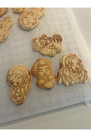 K-POP 4 LÜ KURABİYE KALIBI