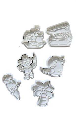 KORSAN 6LI SET KURABİYE KALIBI