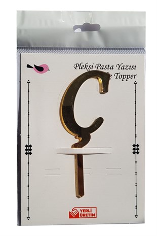 PLEKSİ Ç HARFİ