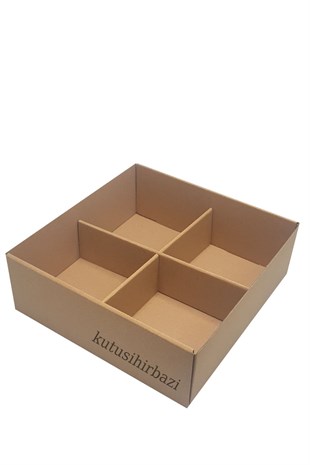 SEPERATÖRLÜ 24x23x8 KUTU
