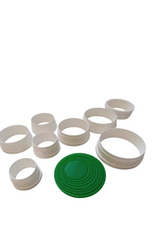 SİLİNDİR KESİCİ 8'Lİ SET