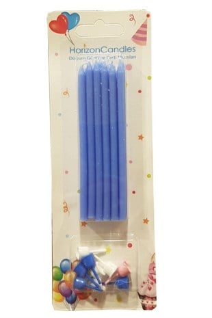 SİLİNDİR PASTA MUMU 10 CM