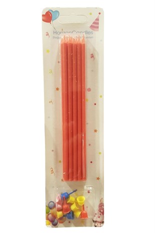 SİLİNDİR PASTA MUMU 15 CM