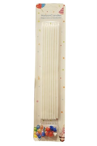 SİLİNDİR PASTA MUMU 20 CM