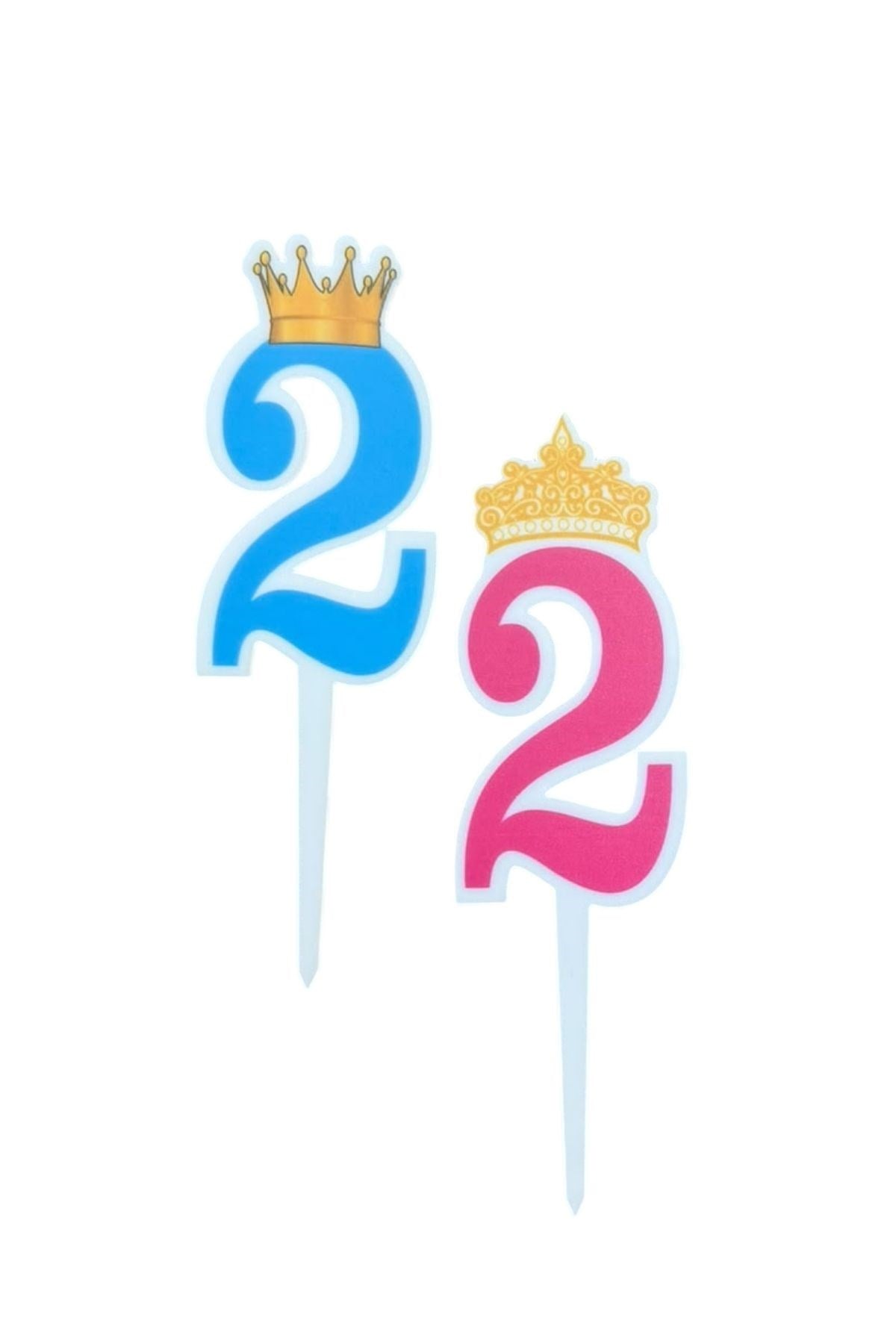 2 YAŞ PASTA SÜSÜ RENKLİ