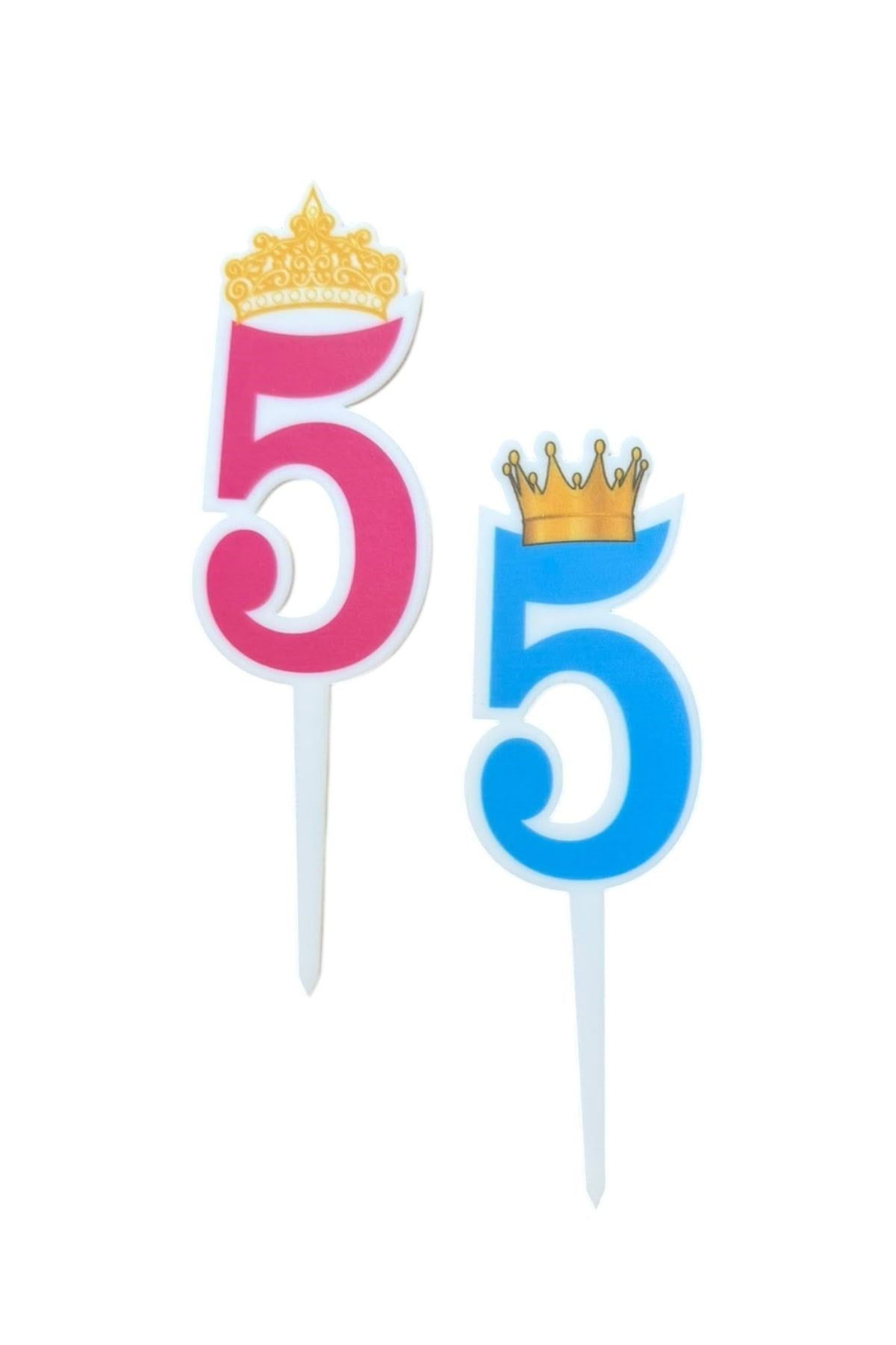 5 YAŞ PASTA SÜSÜ RENKLİ