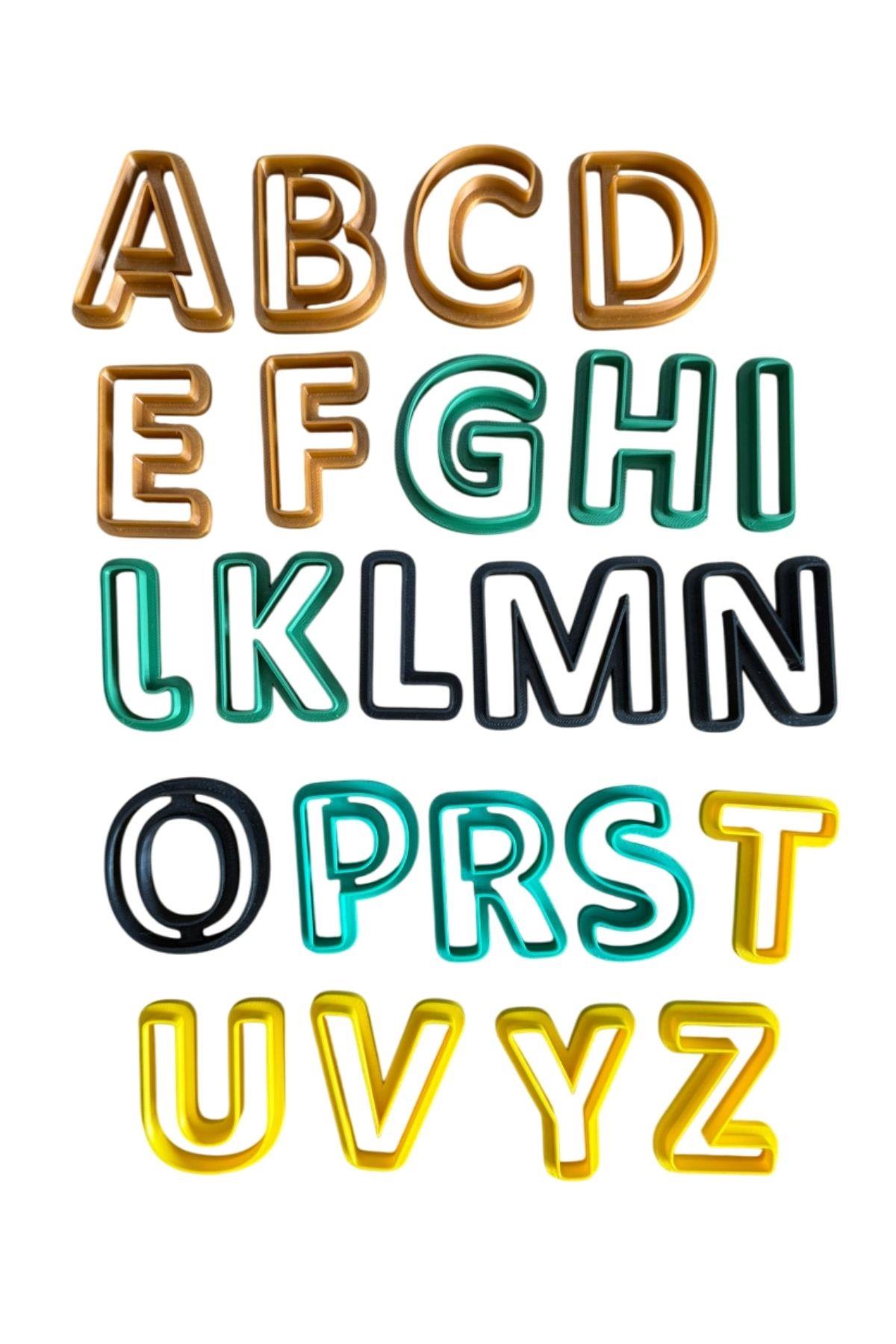 ALFABE HARF KESİM KALIBI