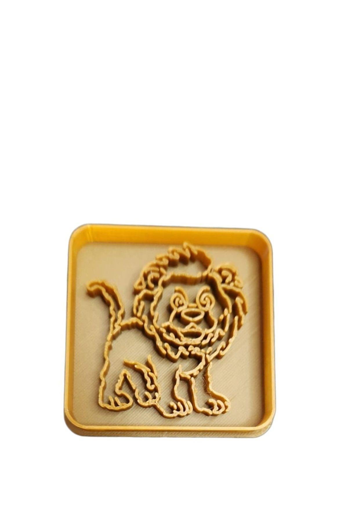 ASLAN KURABİYE KALIBI 