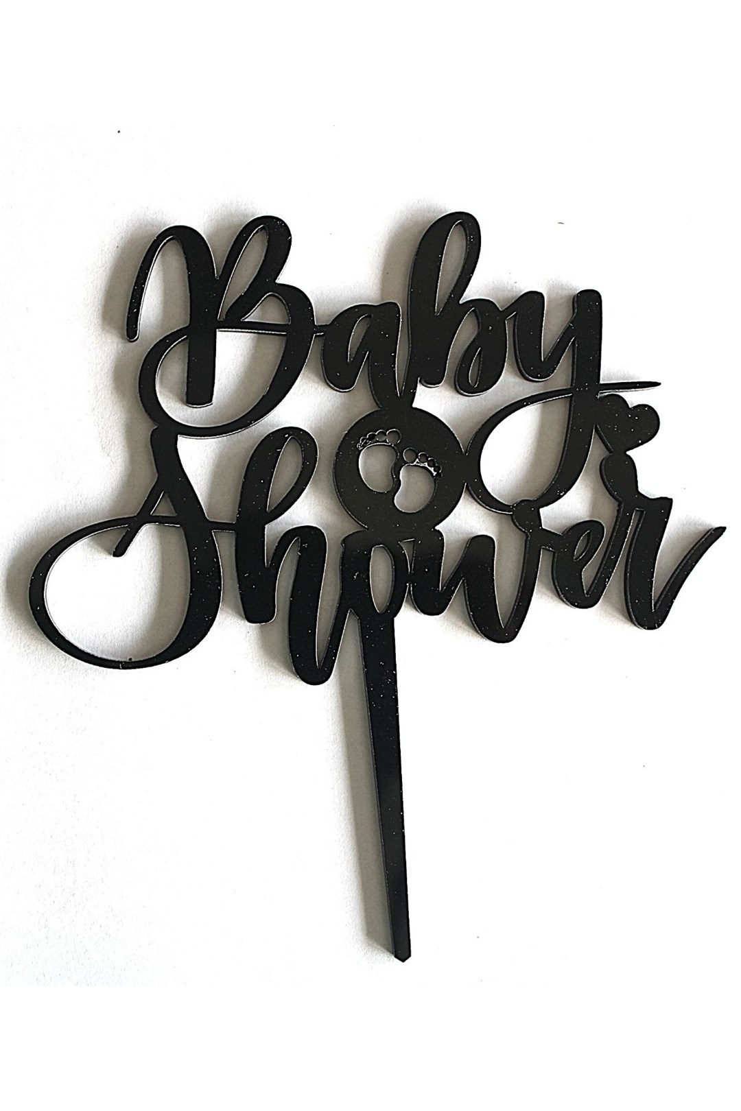 BABY SHOWER SİYAH PLEKSİ