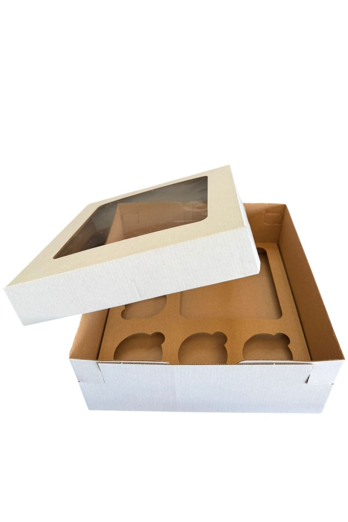 BEYAZ CUPPASTA KUTUSU 25x25x10