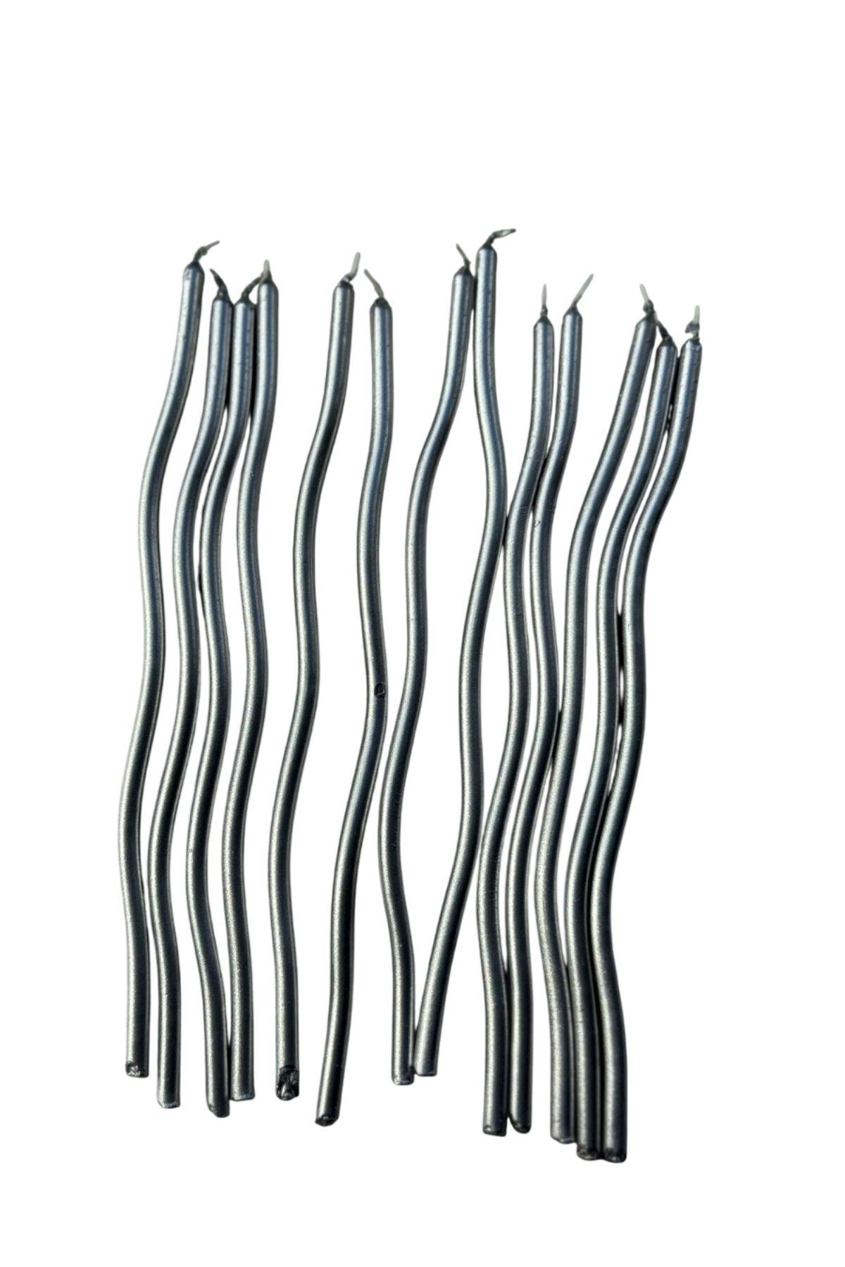 BURGULU MUM GÜMÜŞ 16 CM